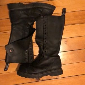 Grinder 20 Eye Steel Toe Combat Boot